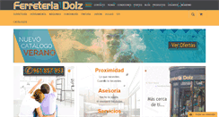 Desktop Screenshot of ferreteriadolz.com