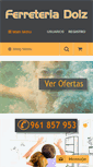 Mobile Screenshot of ferreteriadolz.com